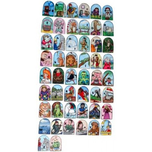 ABC Alphabet Finger Puppets Felt