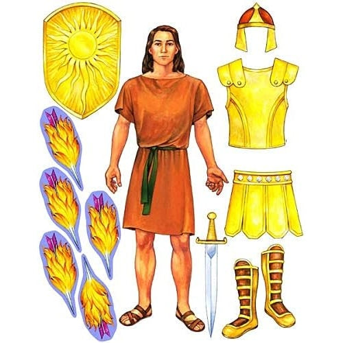 Armor of God Bible Felt Board Set 12" or 19"