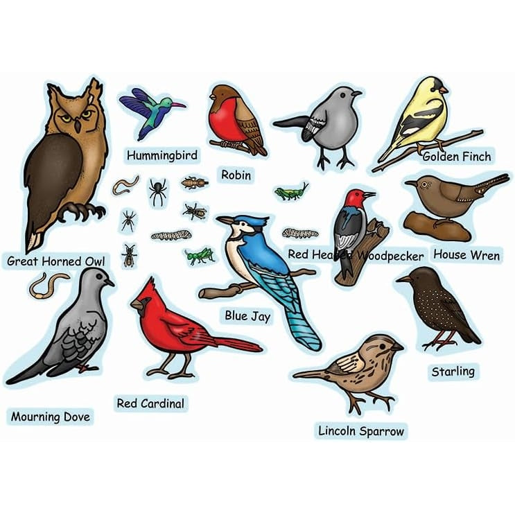 Felt Birds & Names