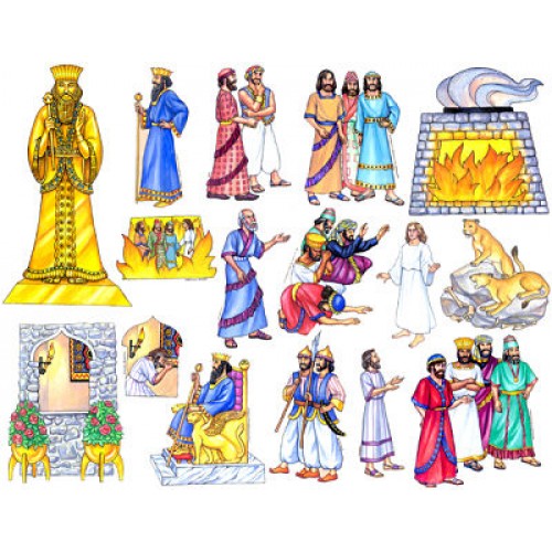 Daniel & The Lion's Den Felt Story