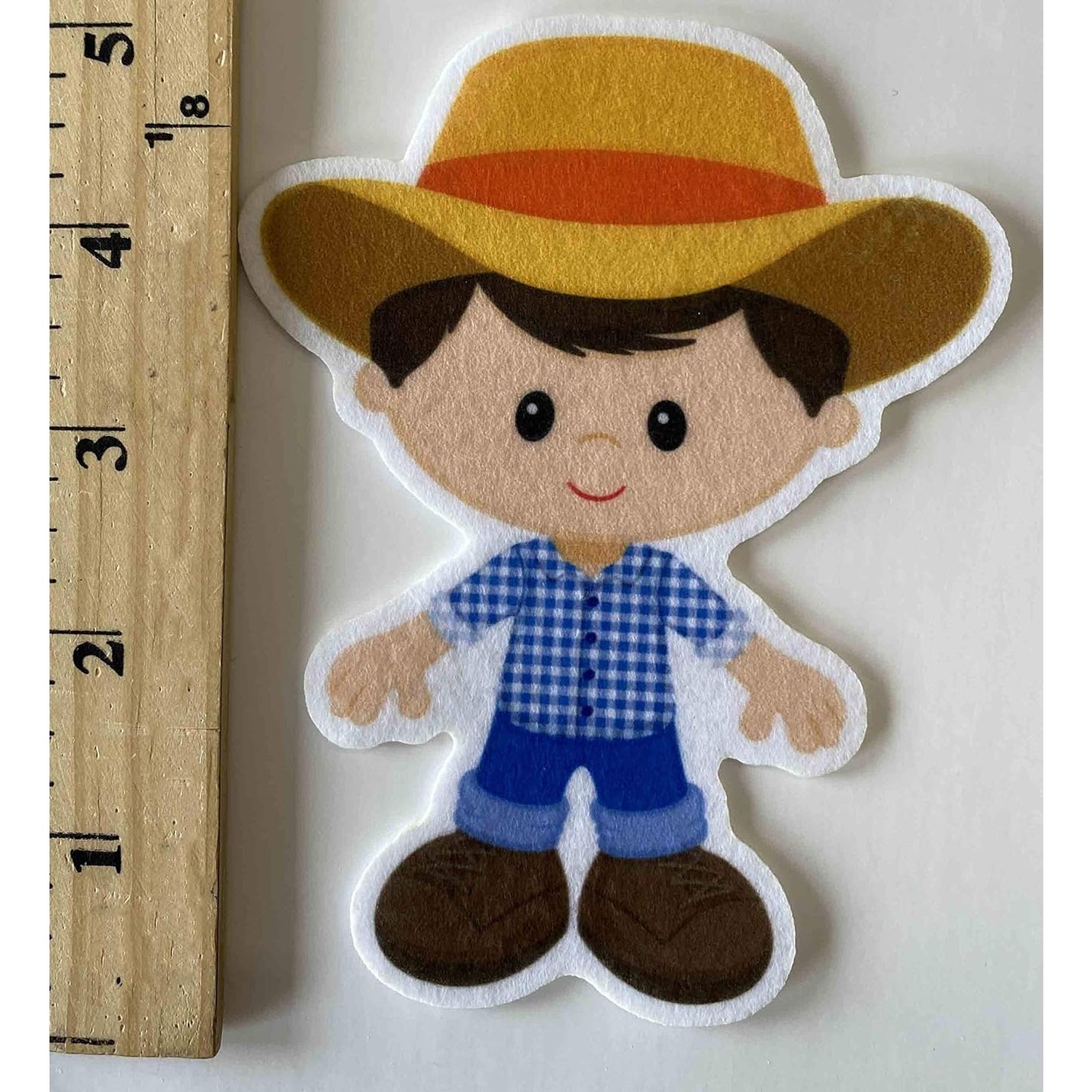 Farm Animals Fun Felt Flannel Board Set - 35 pieces
