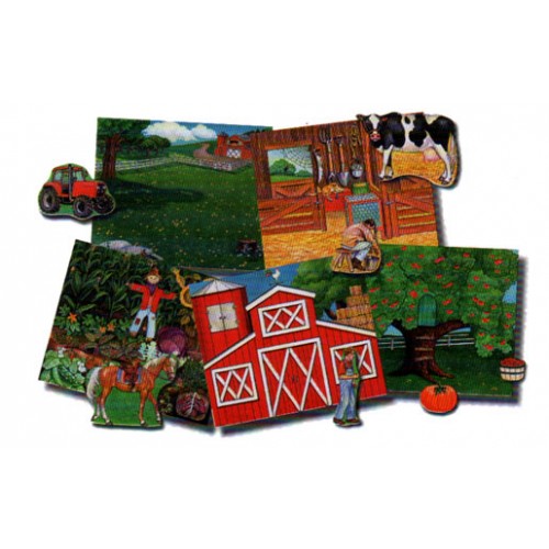 Down on the Farm Activity Felt Book