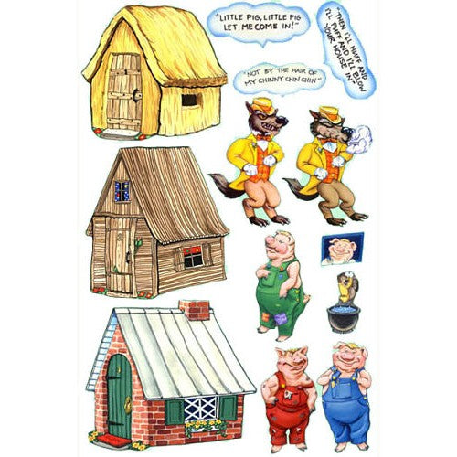 Three Little Pigs Figures