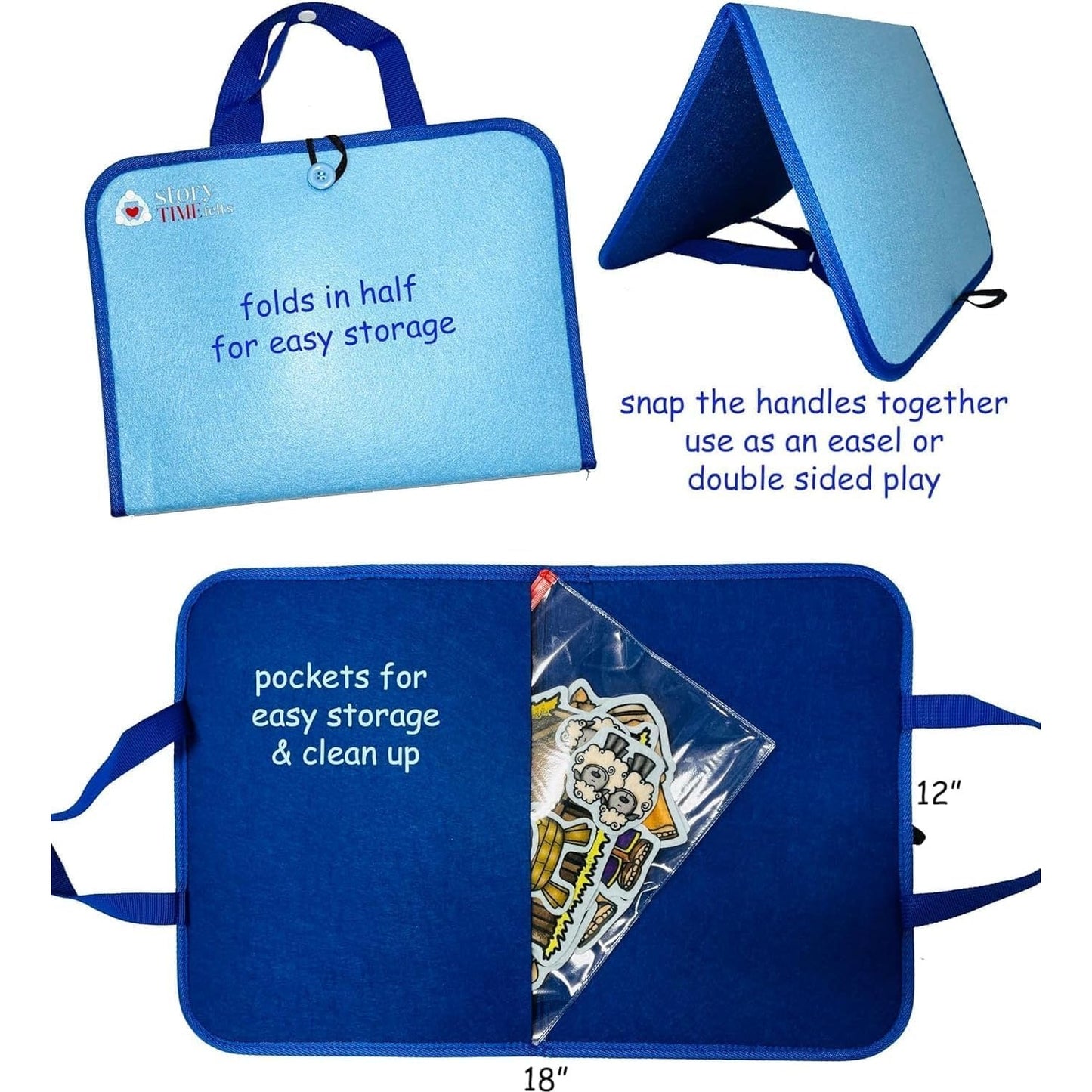 4 Bible Stories & Flannel Board Set- Stories of Jesus - Birth Miracle Parable Crucifixion