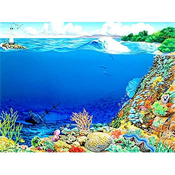 Ocean Sea Background Only
