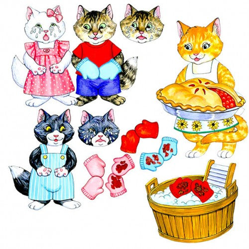 The Three Little Kittens Optional Background