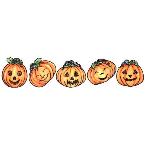 Five Pumpkins Finger Play
