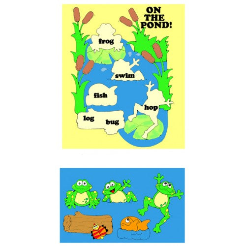 Ducks on a Pond Soft Book Playmat