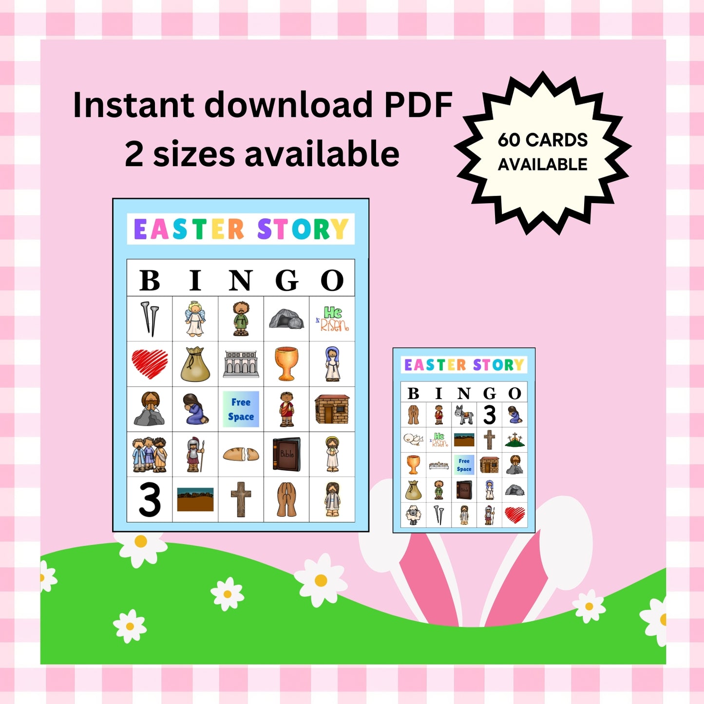 Easter Bible Bingo