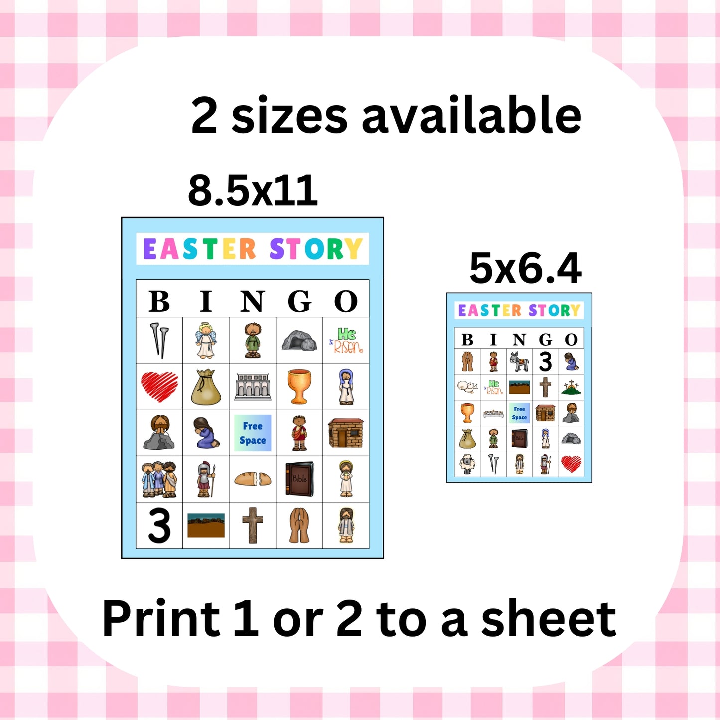 Easter Bible Bingo