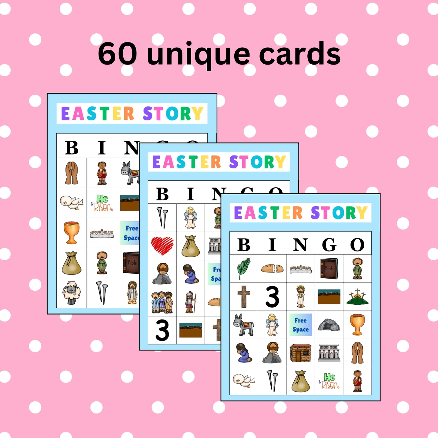 Easter Bible Bingo