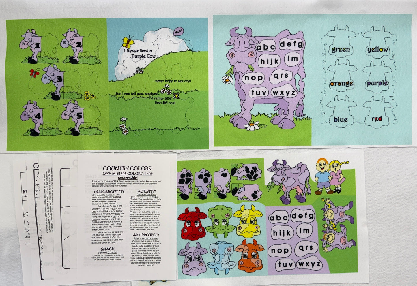 I Never Saw A Purple Cow Soft Book