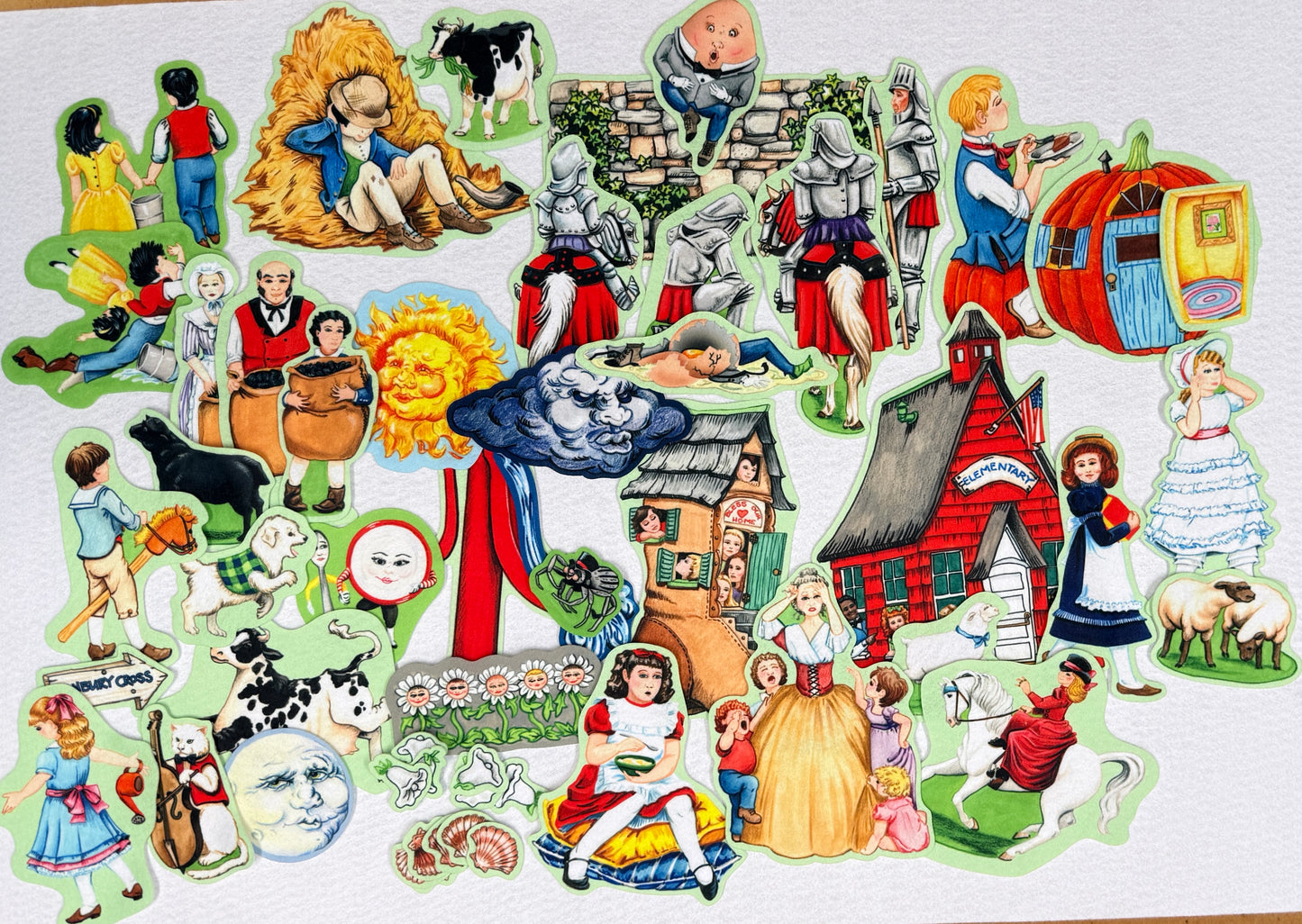 Mother Goose on The Loose-13 Nursery Rhymes Felt Stories