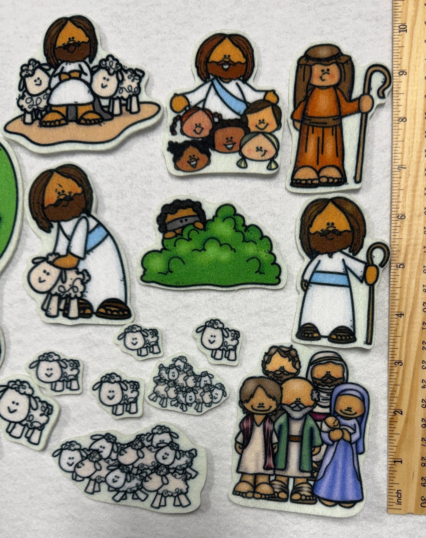 Jesus The Good Shepherd & Parable of The Lost Sheep Bible Felt Board Story