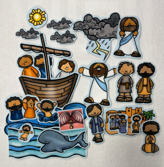 Jonah & The Whale & Jesus Calms The Storm Combo