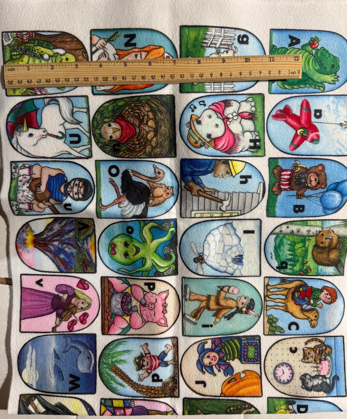 ABC Alphabet Finger Puppets Felt Clearance Sale