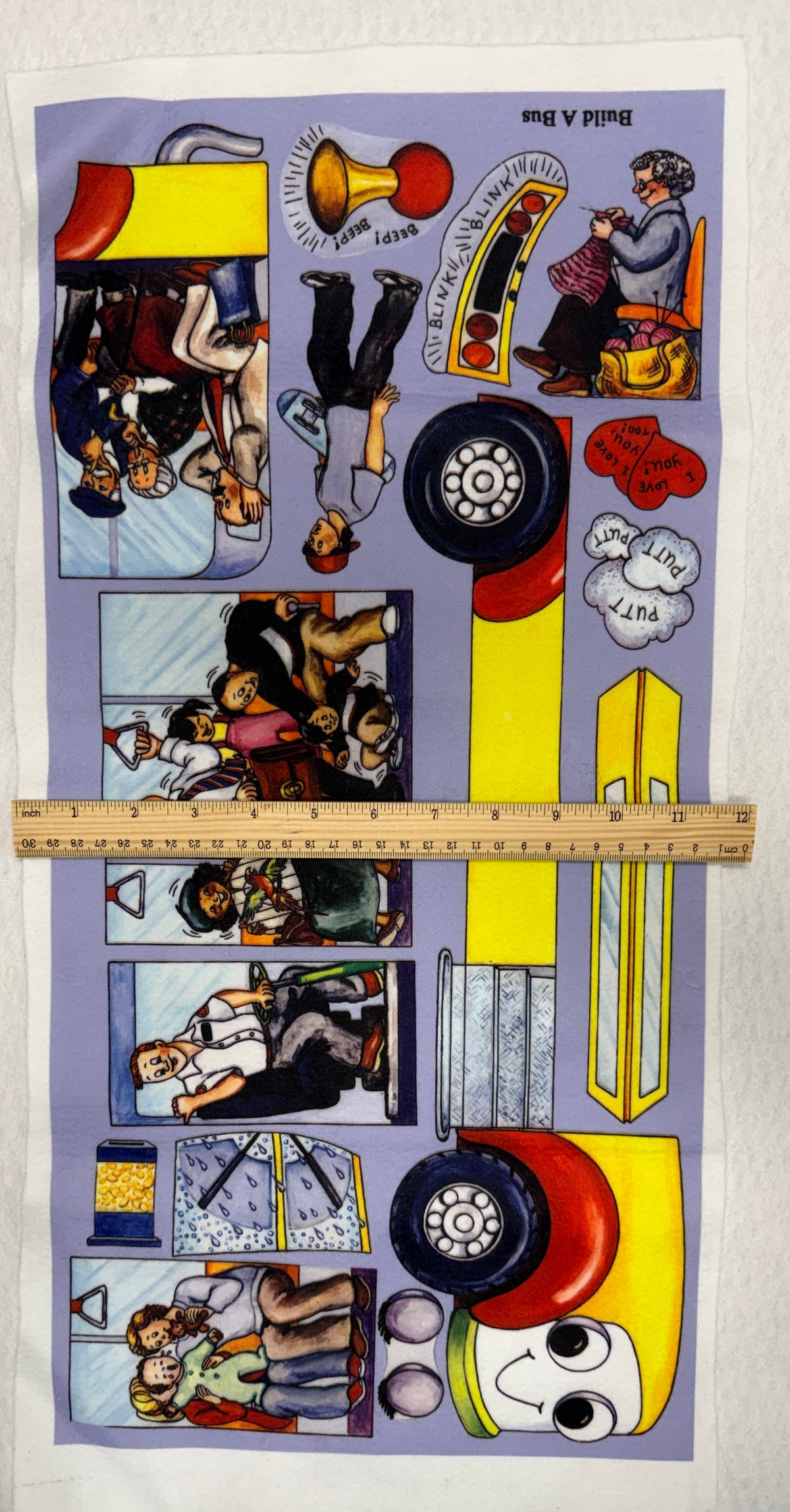 Build a Bus- Wheels on The Bus- Clearance Sale