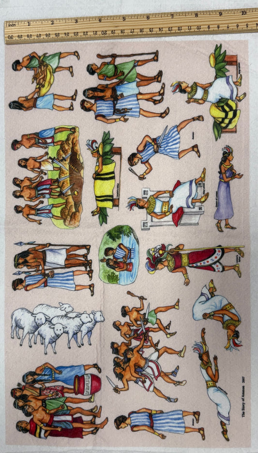 Ammon Felt Figures Book of Mormon- sale