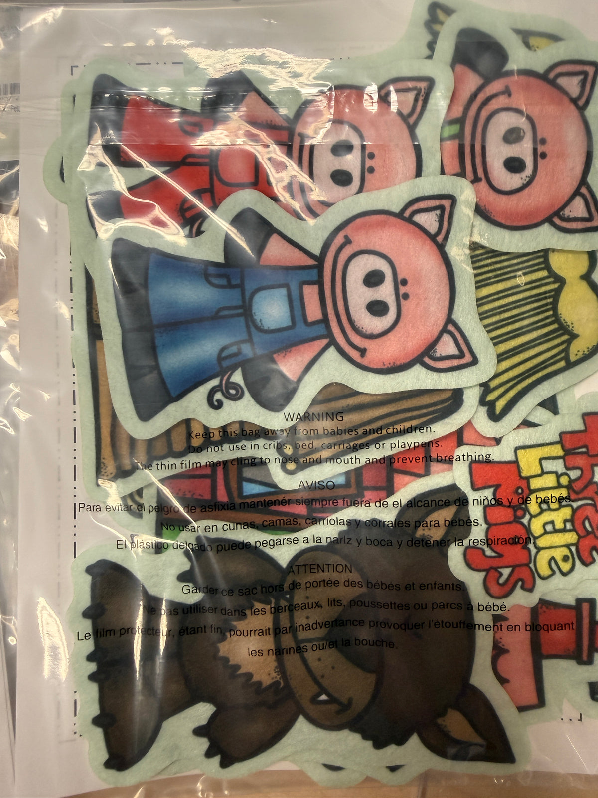 Three Little Pigs Regular- clearance sale
