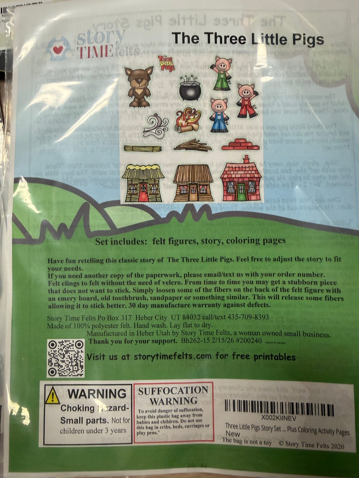 Three Little Pigs Regular- clearance sale