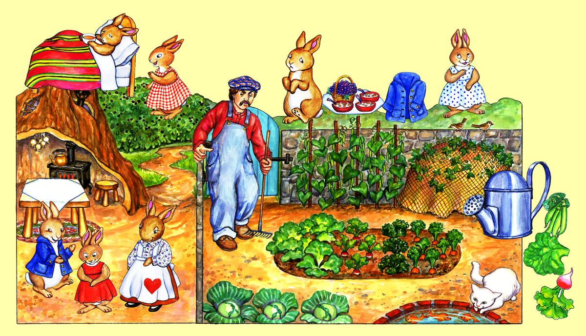 Rabbit Tales Felt Set