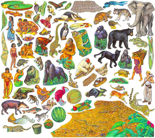 Rainforest Animals Figures only