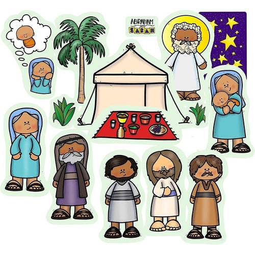 Abraham & Sarah Bible Felt Story – Story Time Felts