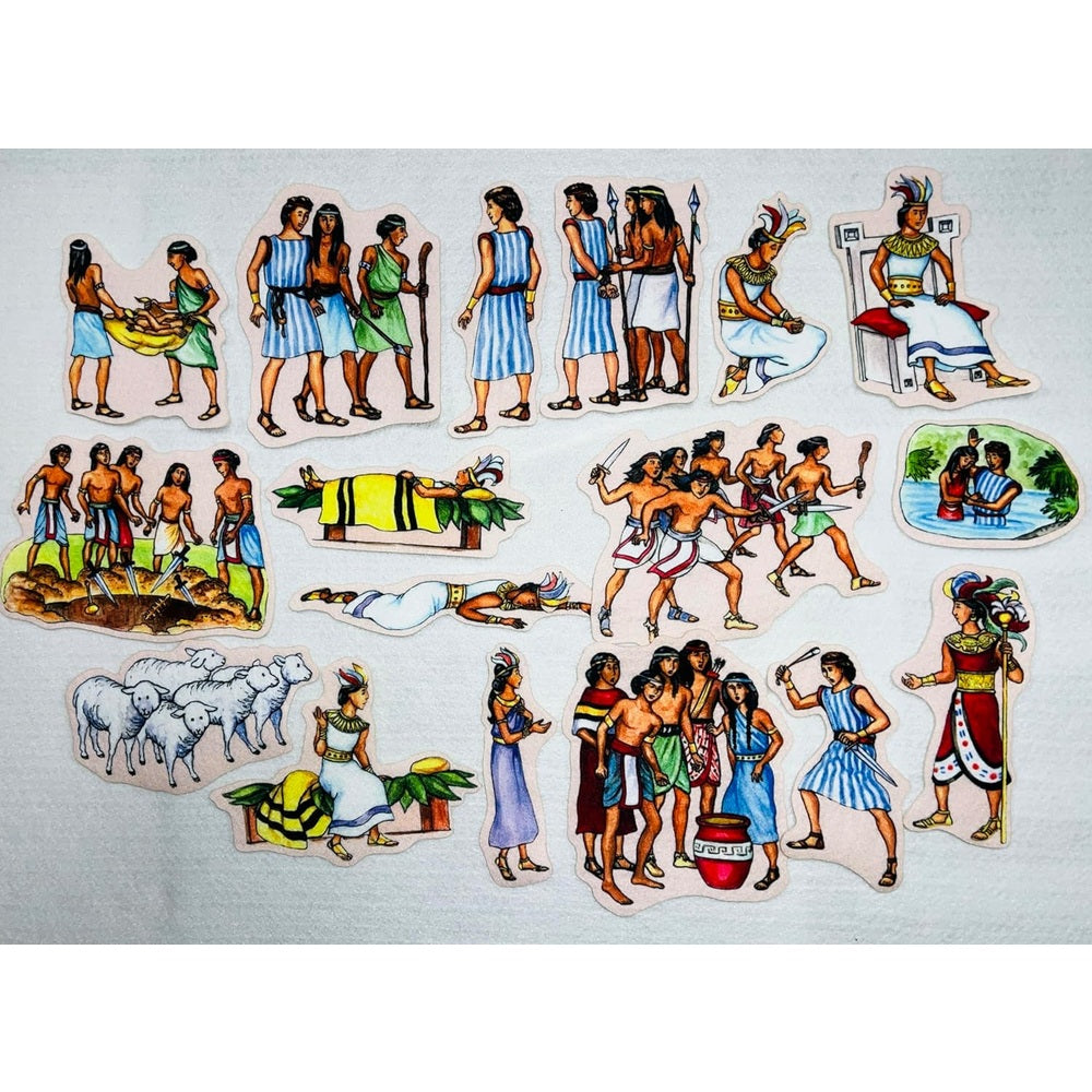 Ammon Felt Figures Book of Mormon