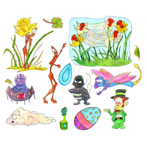 Holiday & Season BugSt Figures and Background