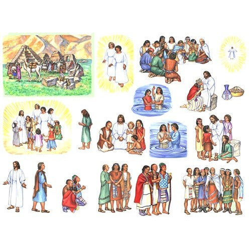 Christ in America Felt Book of Mormon Story