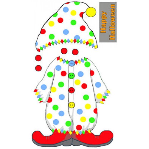 Dress Me Weather Bear Clown Outfit