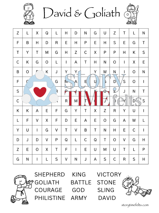 David Word Search Printable