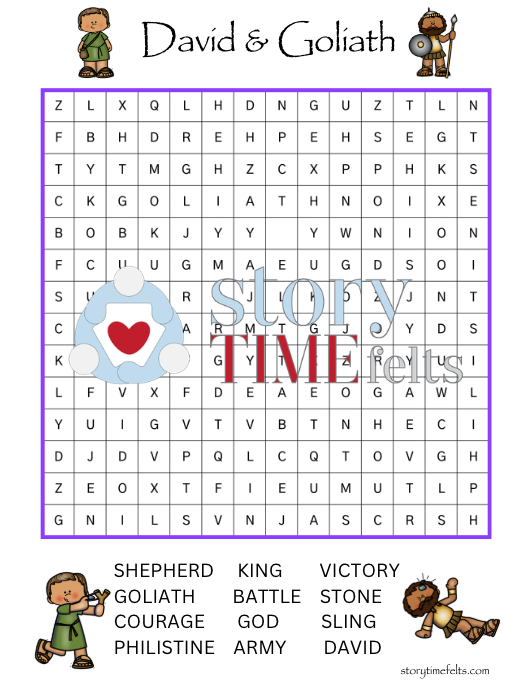 David Word Search Printable