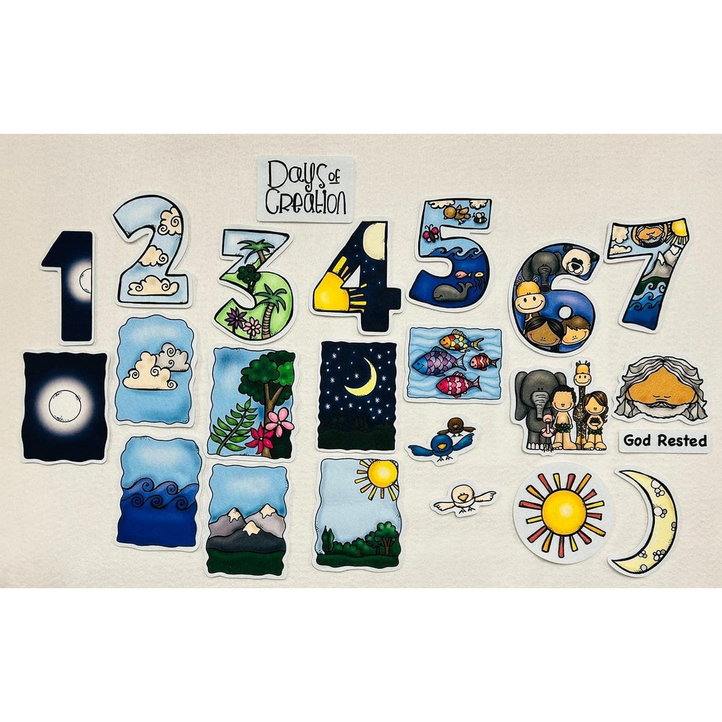 Days of Creation Felt Bible Story