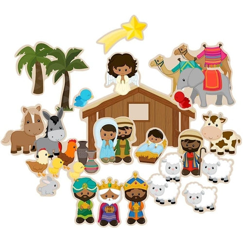 Nativity Dark Skinned with or without background