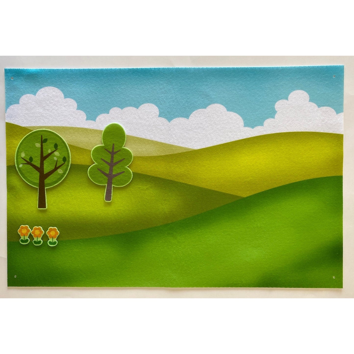 Green Hillside Background