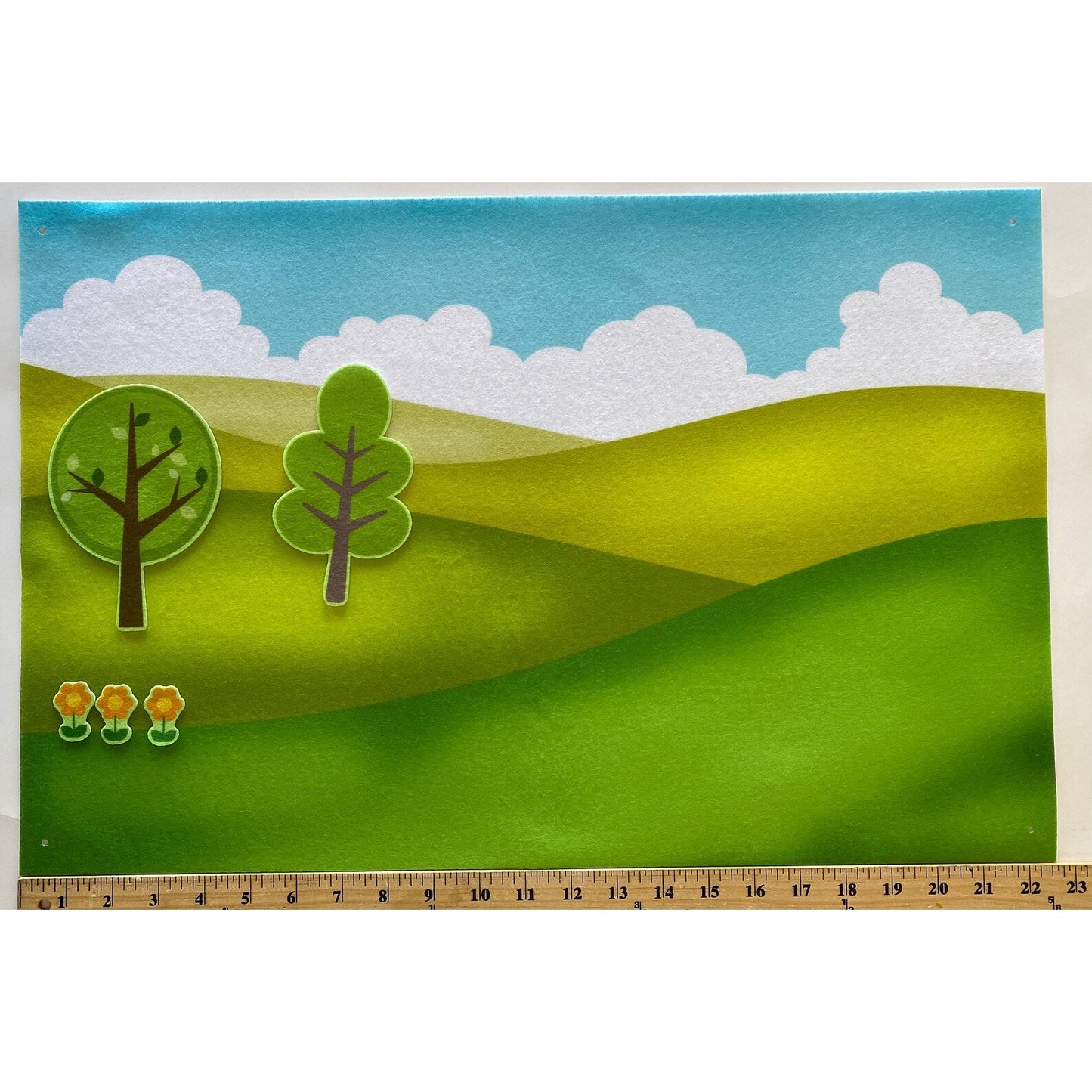 Green Hillside Background