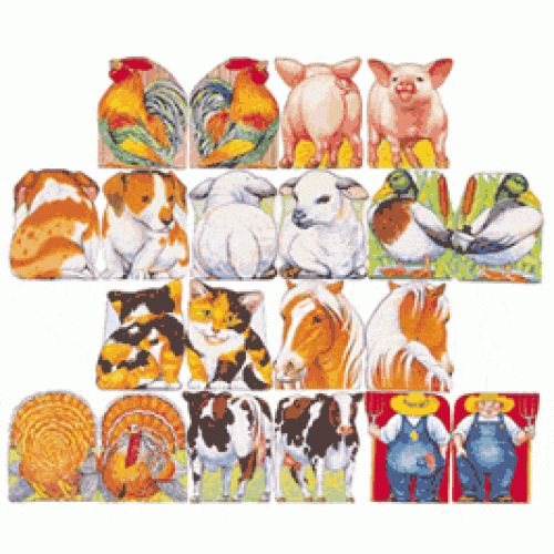 Farm Animal Hand Puppets