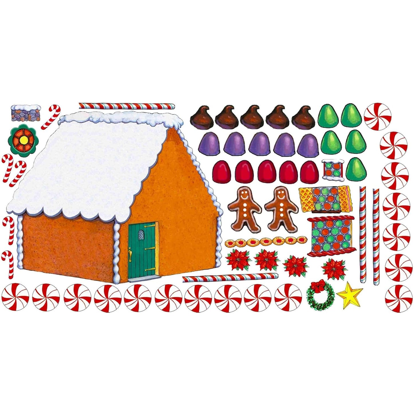Gingerbread Felt House Felt Story