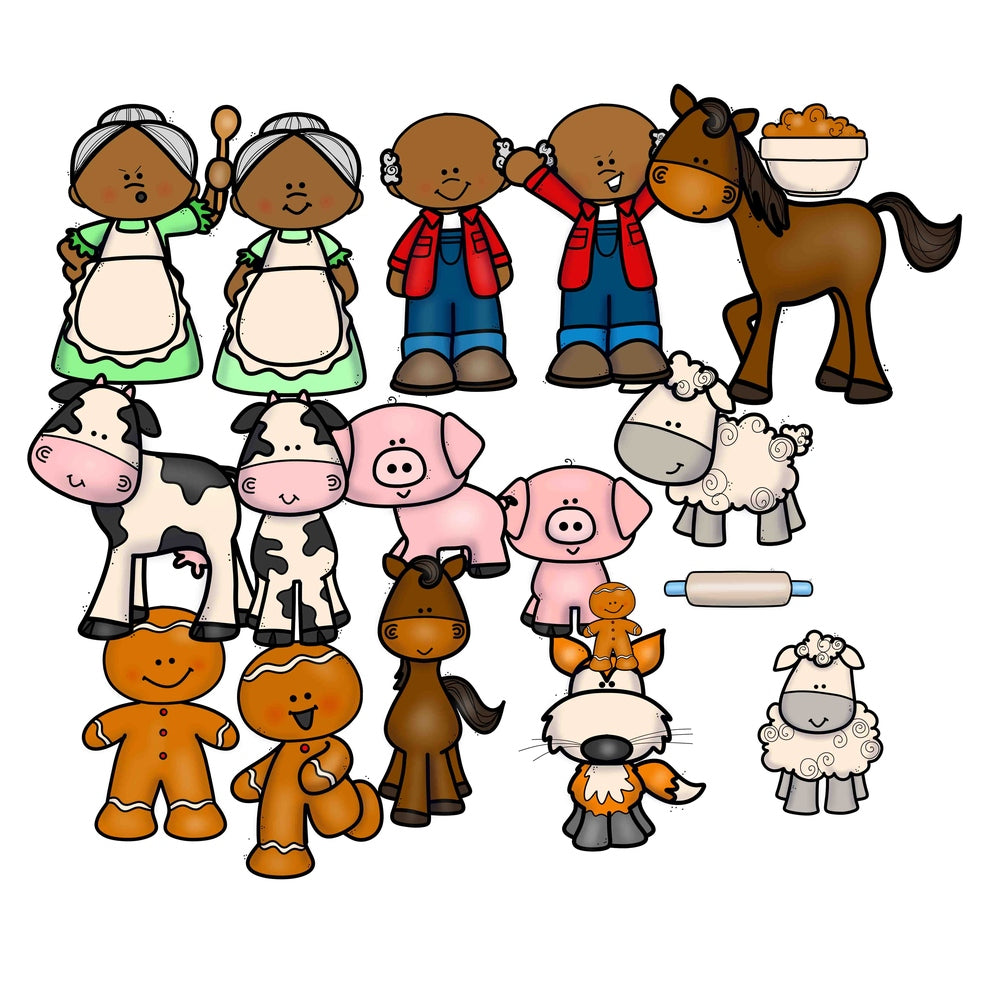 Gingerbread Man light or dark skin