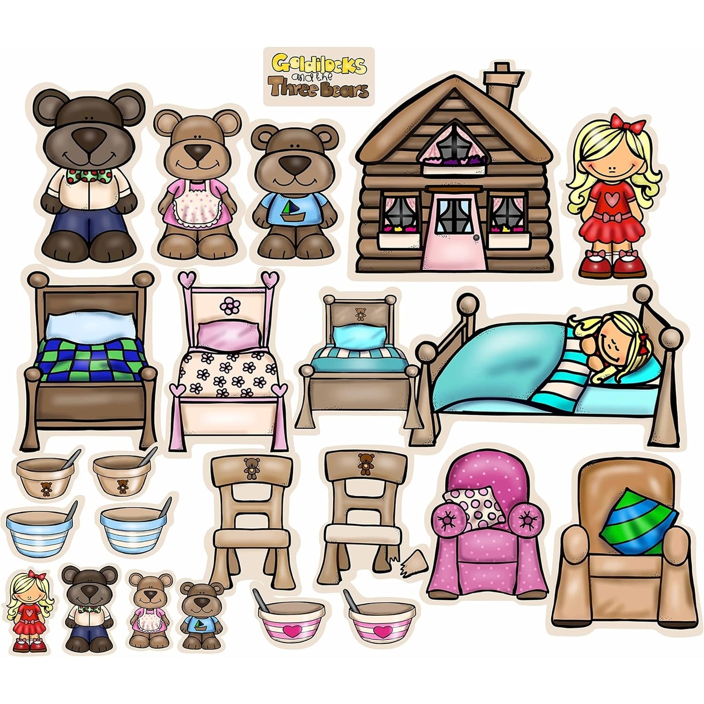 Goldilocks & The Three Bears Medium