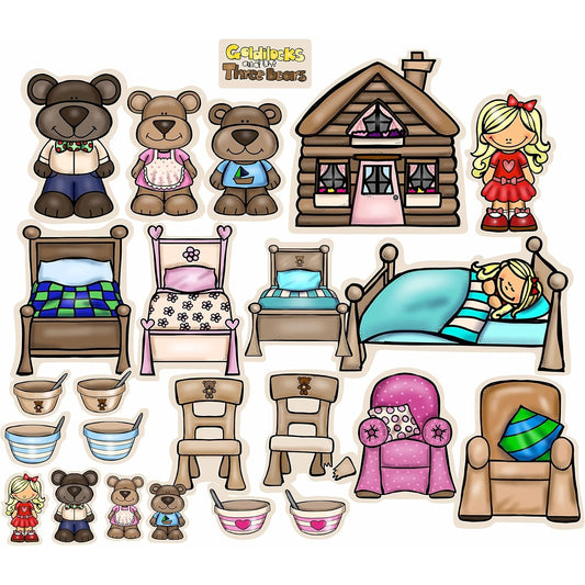 Goldilocks & The Three Bears Medium