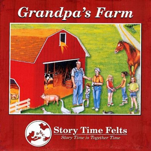 Grandpa's Fun on the Farm Figures & Background plus CD