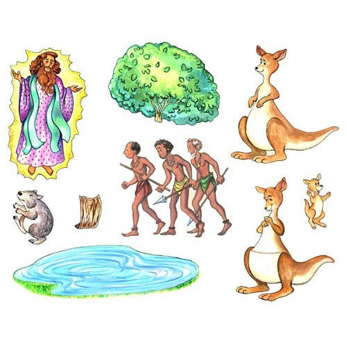 How The Kangaroo Got Its Pouch Felt Story