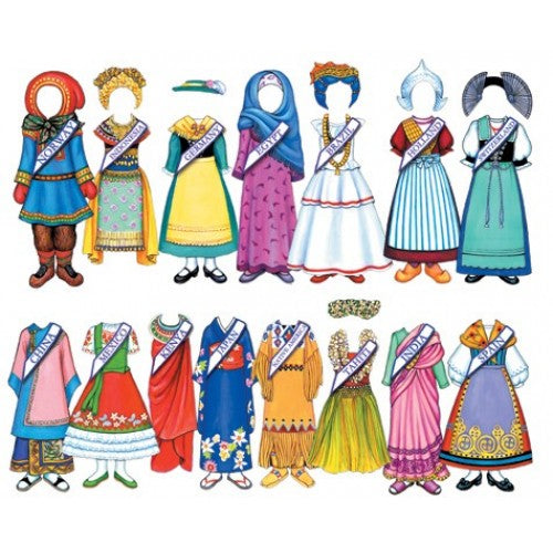 Girl Dolls International Costumes