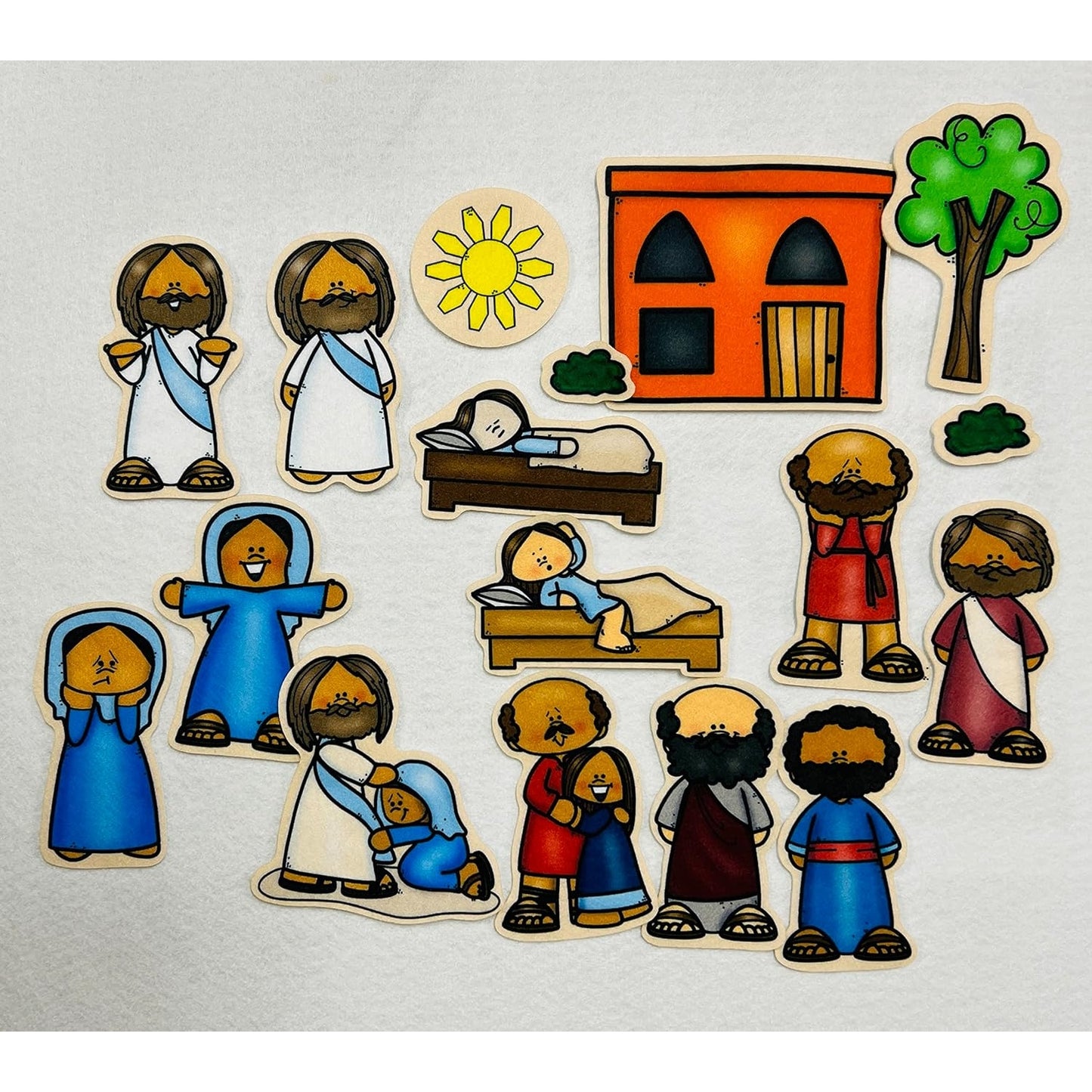 Jesus Heals A Sick Woman & Raises Jairus' Daughter Bible Story