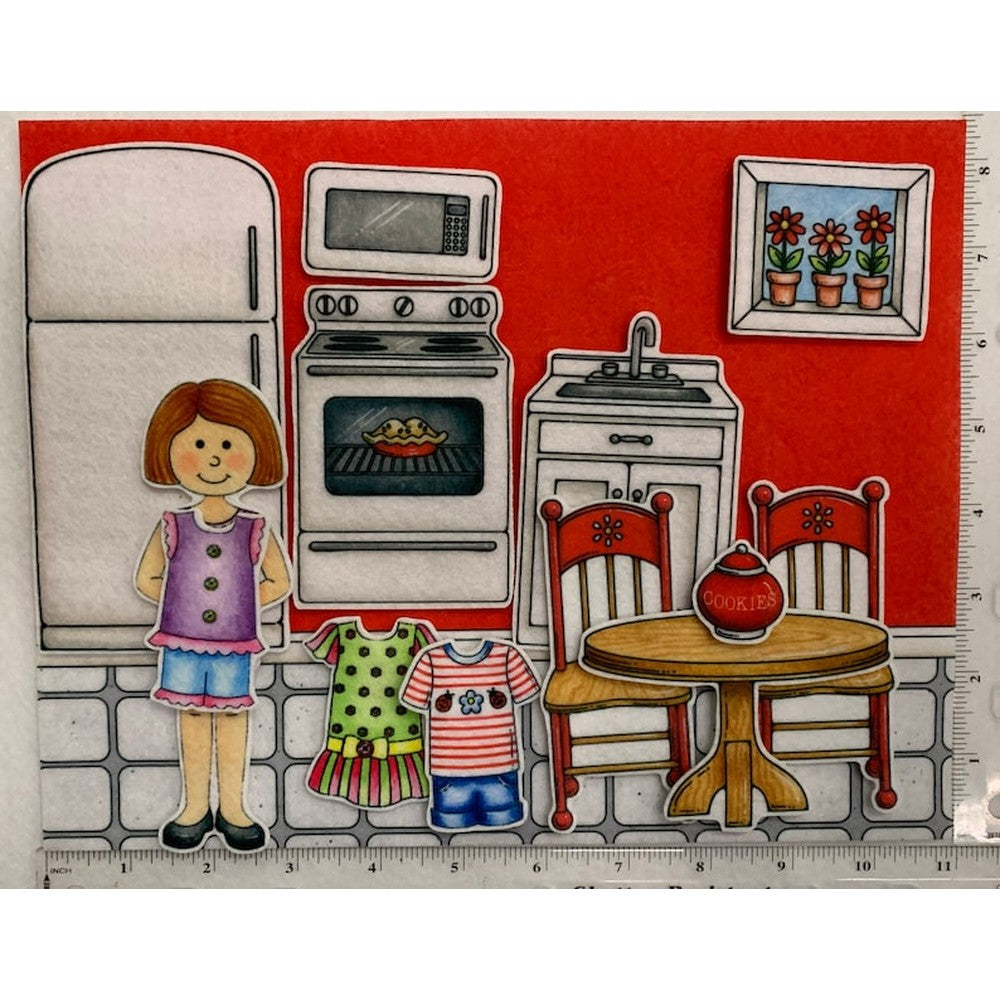My Friends Kitchen Dress up Doll