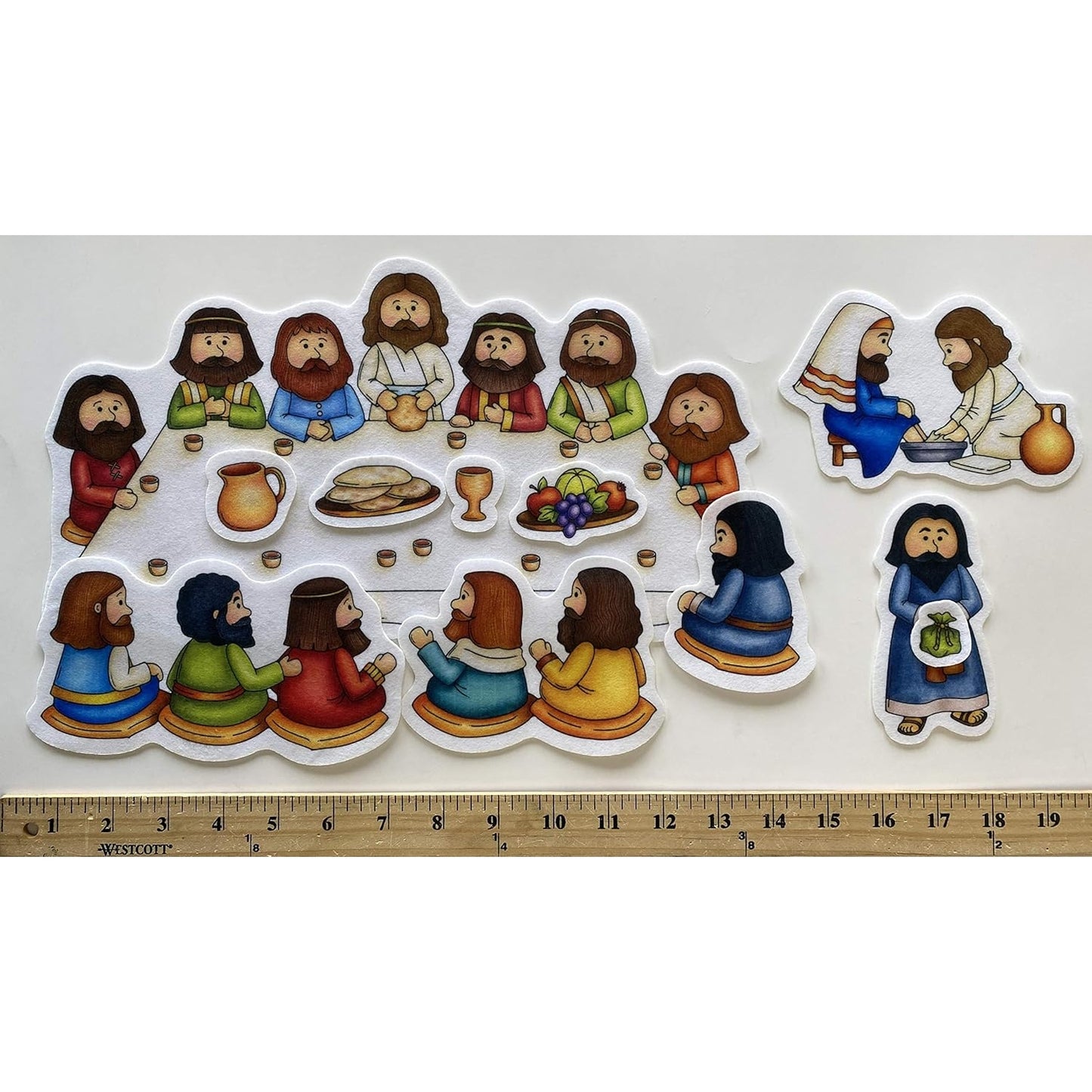 Easter Deluxe Felt Bible Set