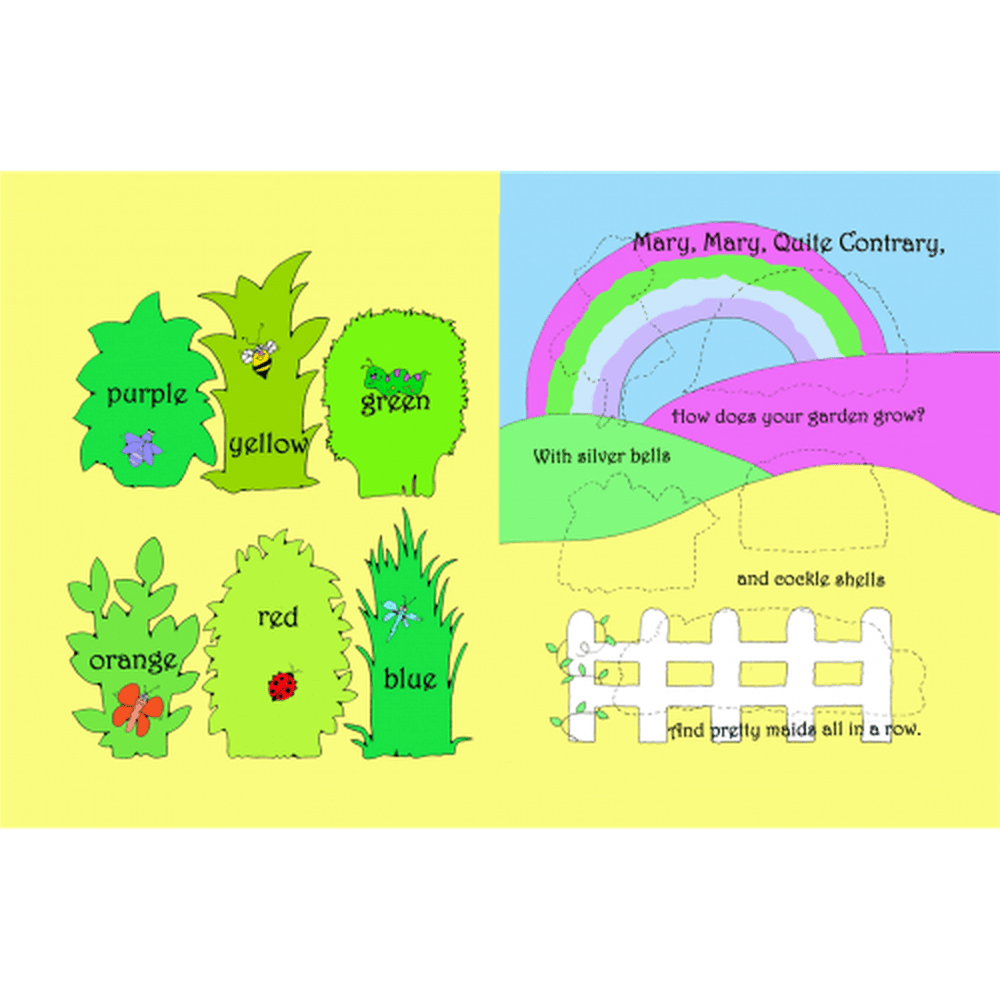 Mary Mary Quite Contrary Soft Book playmat
