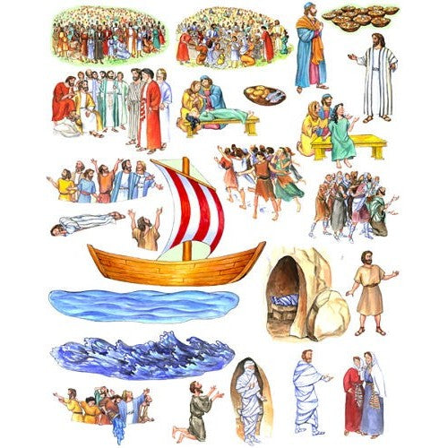 The Miracles of Jesus Felt Figures